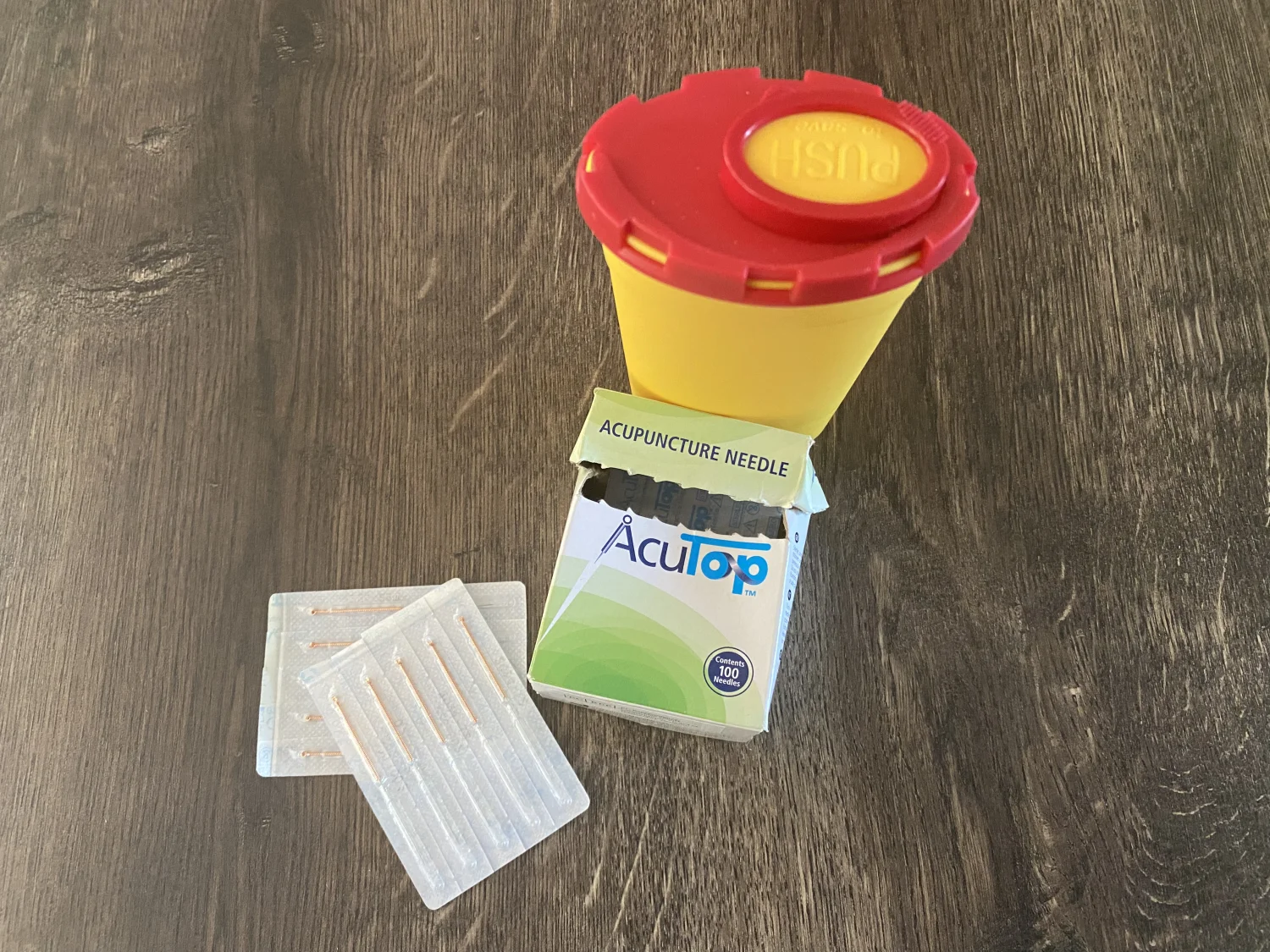 Akkupunkturnadelbox von Hebamme